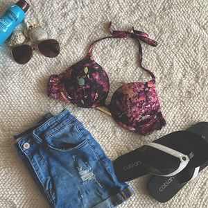 VS Bombshell Push-Up Bikini Top 32B